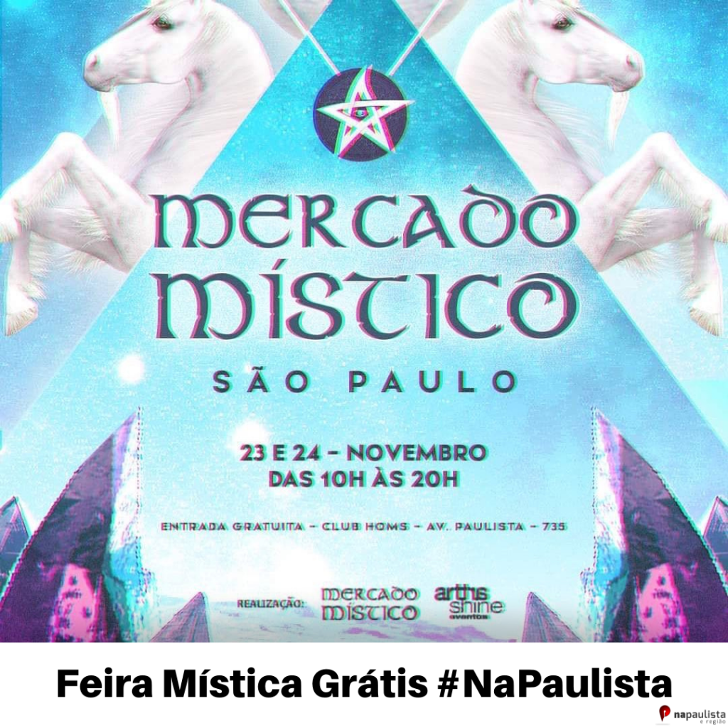 Mercado Místico ocupa a Avenida Paulista com muita magia!